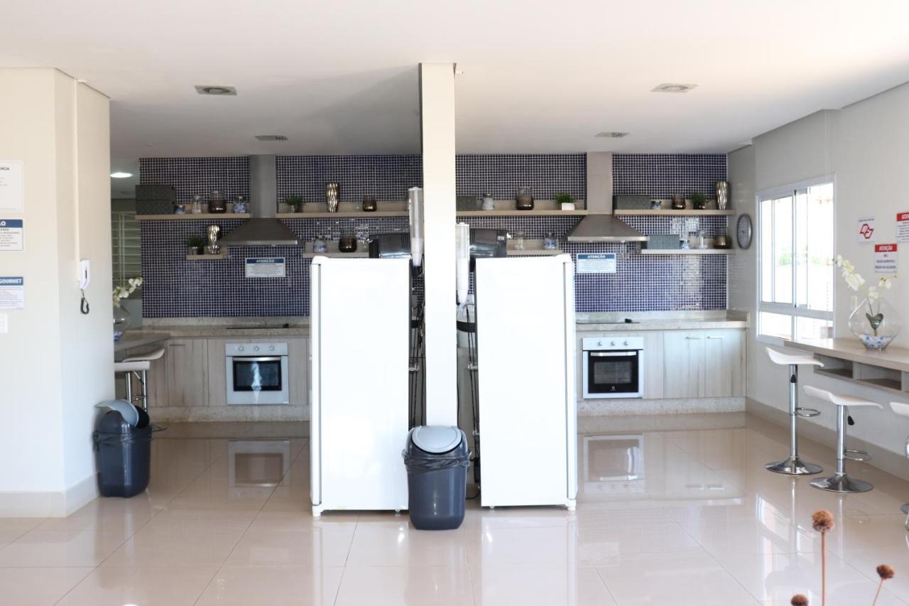 Ferienwohnung Flat Com Wifi, Piscina, Split E Estacionamento Ribeirão Preto Exterior foto