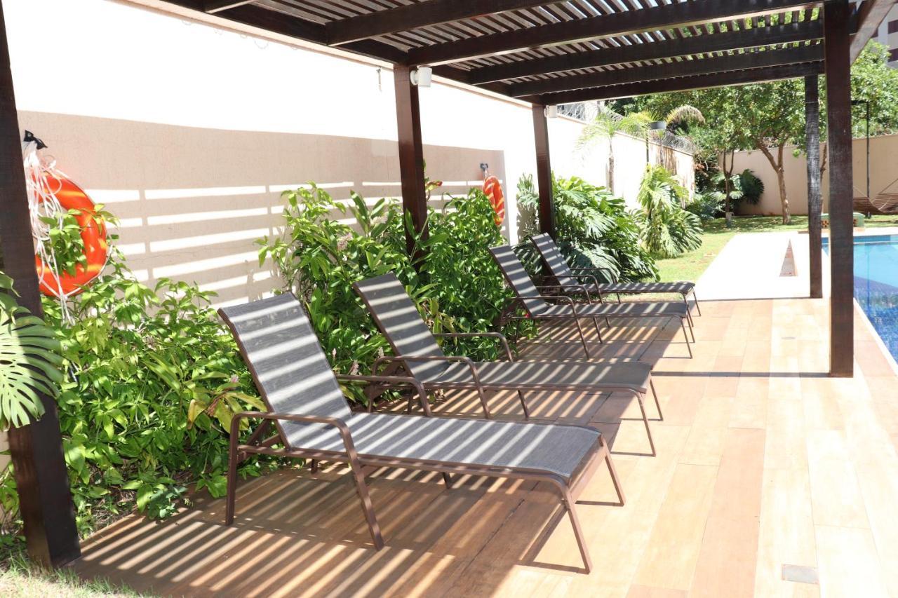 Ferienwohnung Flat Com Wifi, Piscina, Split E Estacionamento Ribeirão Preto Exterior foto
