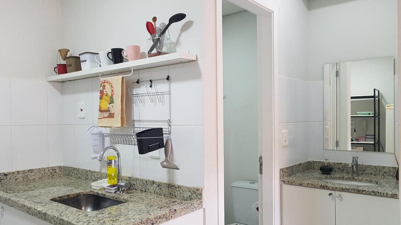Ferienwohnung Flat Com Wifi, Piscina, Split E Estacionamento Ribeirão Preto Exterior foto