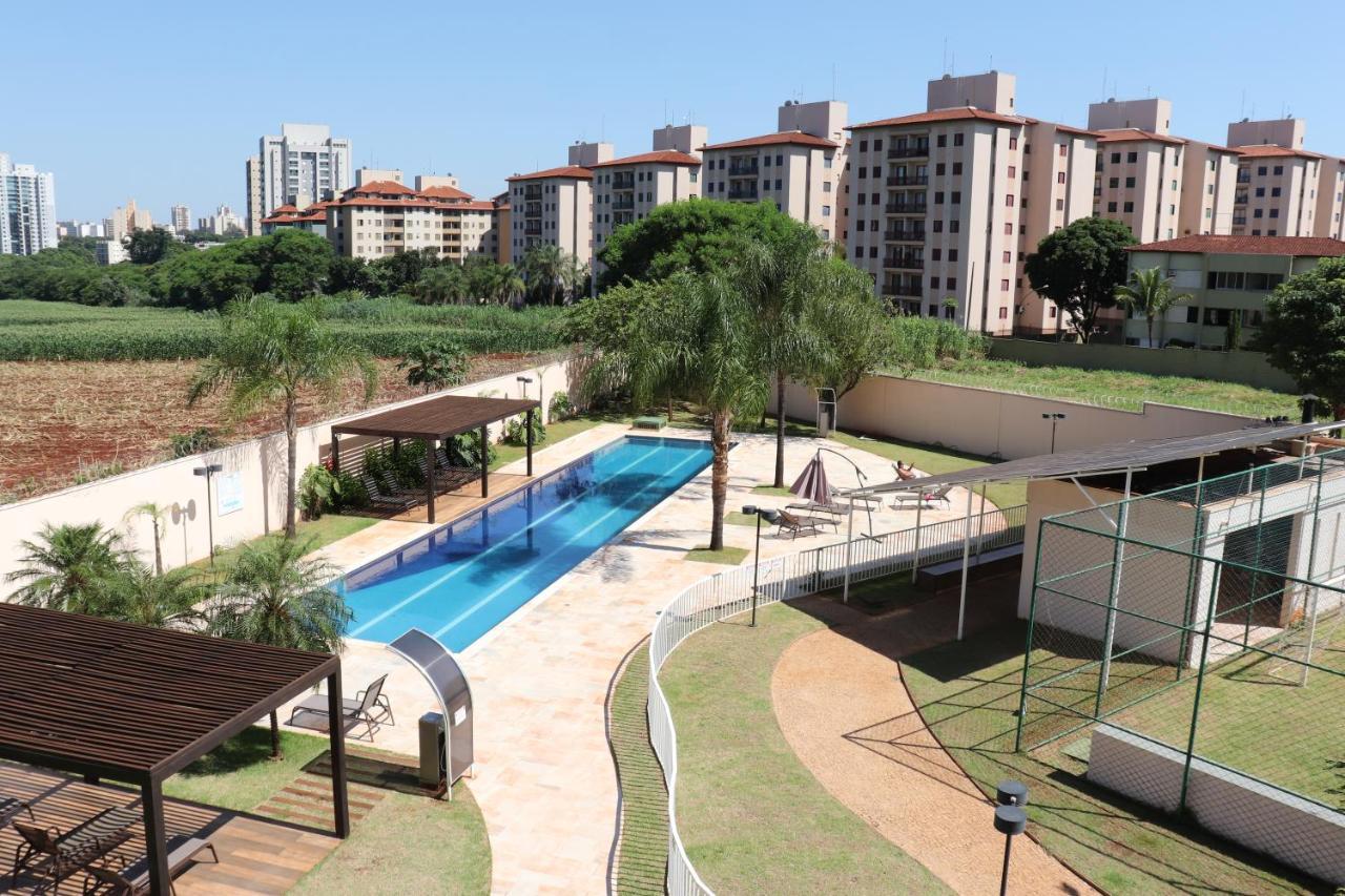 Ferienwohnung Flat Com Wifi, Piscina, Split E Estacionamento Ribeirão Preto Exterior foto